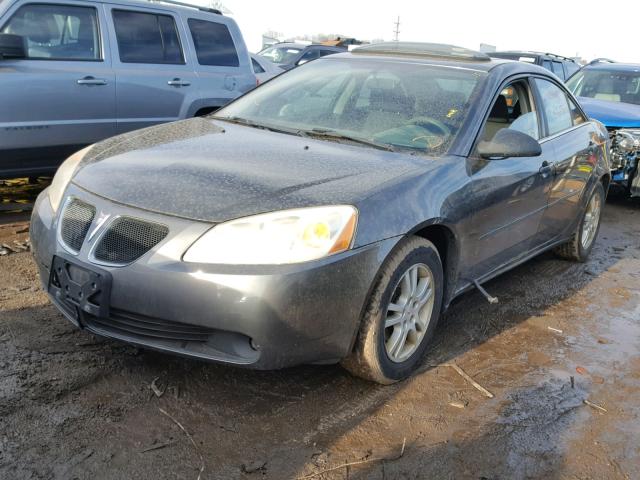 1G2ZG548X54133014 - 2005 PONTIAC G6 GRAY photo 2