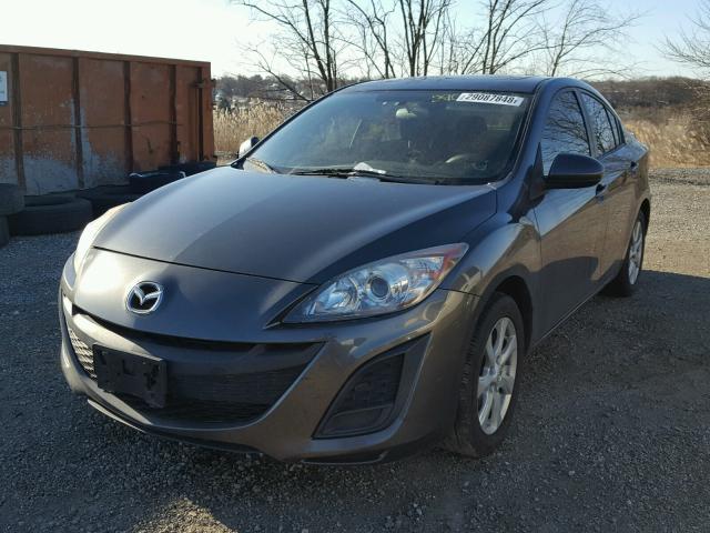 JM1BL1SG1A1329480 - 2010 MAZDA 3 I BLACK photo 2