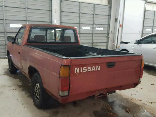 1N6SD11SXLC335365 - 1990 NISSAN D21 SHORT RED photo 3