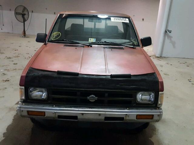 1N6SD11SXLC335365 - 1990 NISSAN D21 SHORT RED photo 9