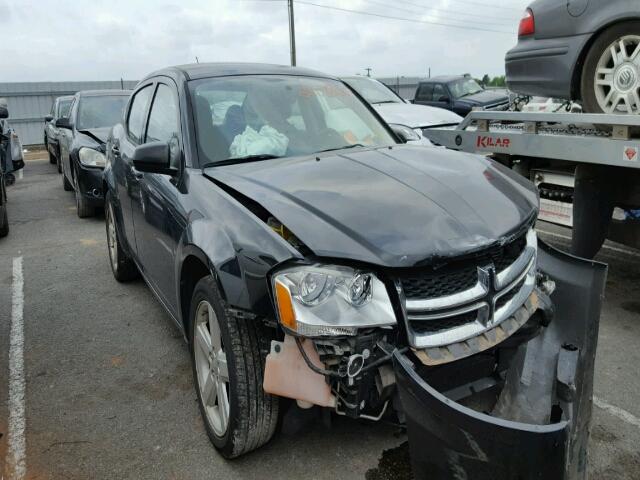 1B3BD1FBXBN573653 - 2011 DODGE AVENGER MA BLACK photo 1