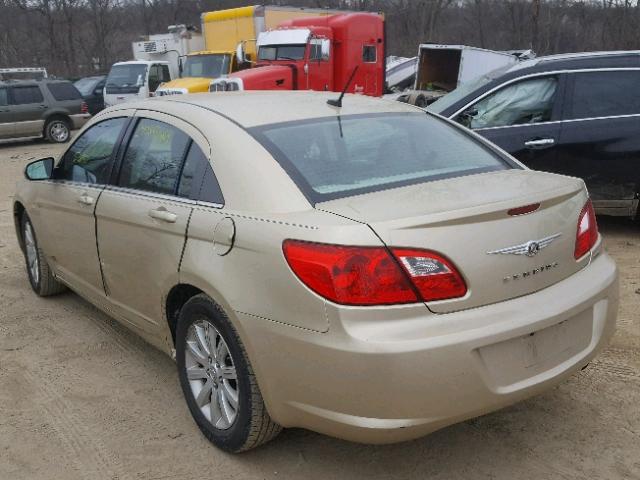 1C3CC5FB2AN208707 - 2010 CHRYSLER SEBRING LI GOLD photo 3