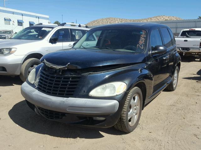 3C8FY4BB81T517753 - 2001 CHRYSLER PT CRUISER BLACK photo 2