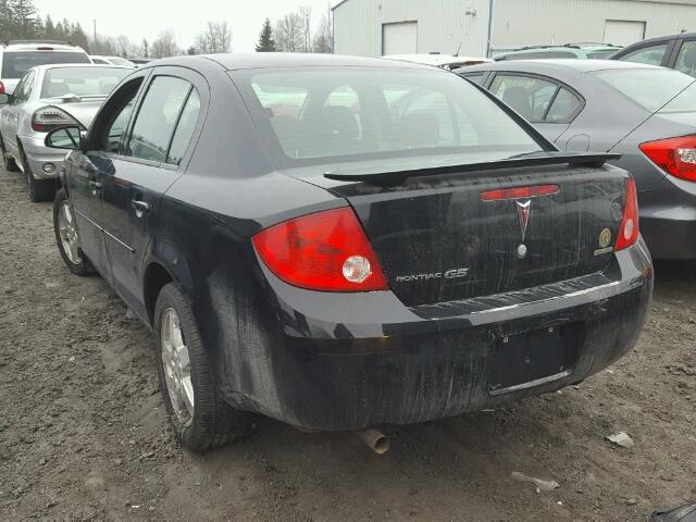 1G2AS55H497252532 - 2009 PONTIAC G5 SE BLACK photo 3