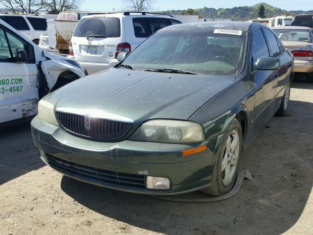 1LNHM87A71Y601067 - 2001 LINCOLN LS 绿色 照片 2