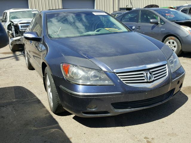 JH4KB16545C003760 - 2005 ACURA RL BLUE photo 1