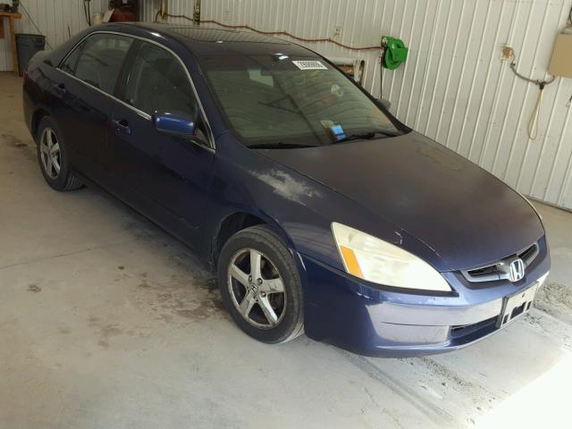 1HGCM56894A064096 - 2004 HONDA ACCORD EX BLUE photo 1