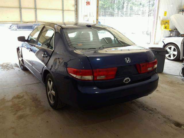 1HGCM56894A064096 - 2004 HONDA ACCORD EX BLUE photo 3