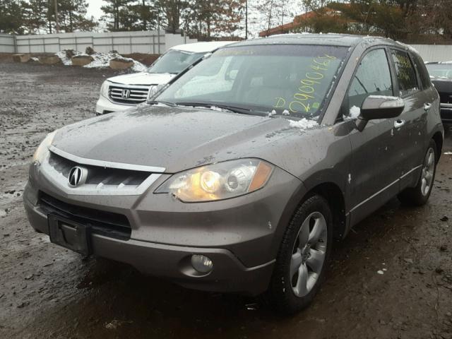 5J8TB18208A009579 - 2008 ACURA RDX GRAY photo 2