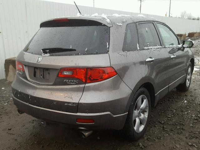 5J8TB18208A009579 - 2008 ACURA RDX GRAY photo 4