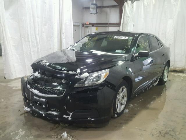 1G11B5SA8DF335309 - 2013 CHEVROLET MALIBU LS BLACK photo 2