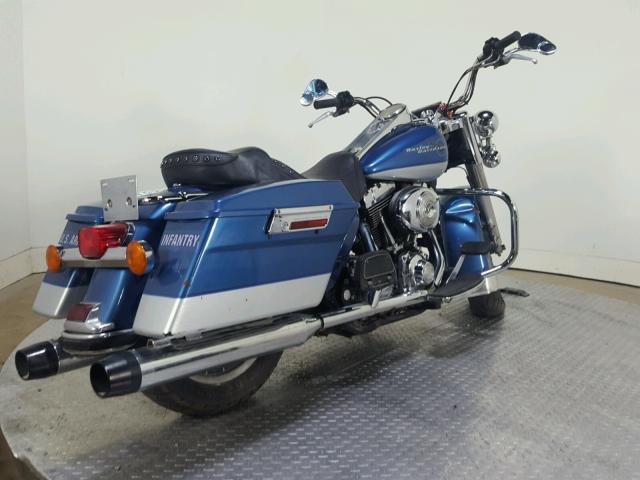 1HD1FBW166Y687489 - 2006 HARLEY-DAVIDSON FLHRI BLUE photo 8