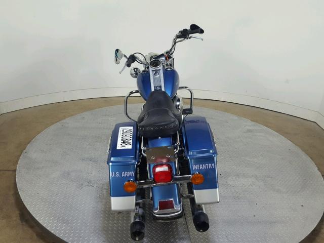 1HD1FBW166Y687489 - 2006 HARLEY-DAVIDSON FLHRI BLUE photo 9