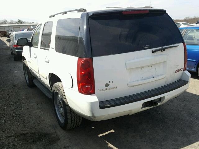 1GKFC13J07R119902 - 2007 GMC YUKON WHITE photo 3