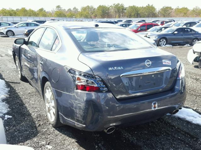 1N4AA5AP6CC853683 - 2012 NISSAN MAXIMA S GRAY photo 3