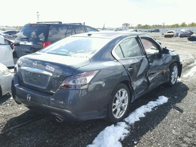 1N4AA5AP6CC853683 - 2012 NISSAN MAXIMA S GRAY photo 4