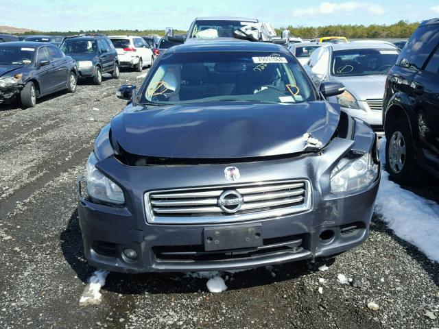 1N4AA5AP6CC853683 - 2012 NISSAN MAXIMA S GRAY photo 9