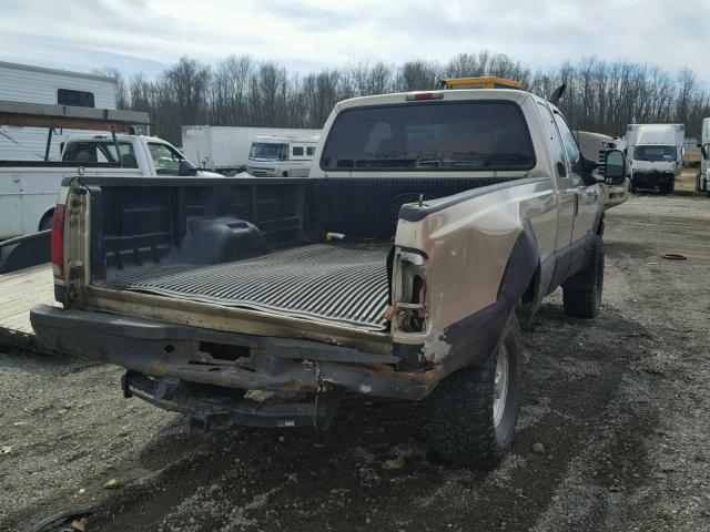 1FTSX31F8YEA79702 - 2000 FORD F350 SRW S TAN photo 4