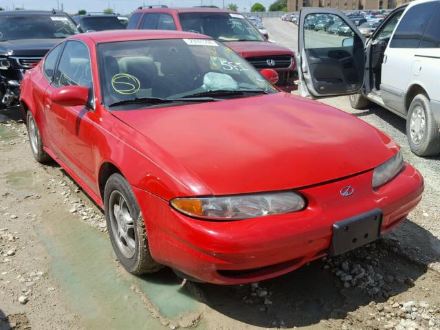 1G3NL12E71C220814 - 2001 OLDSMOBILE ALERO GL RED photo 1