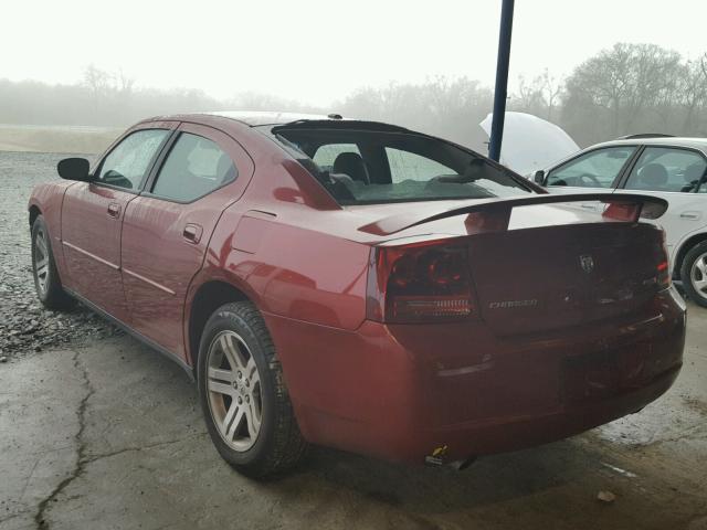 2B3KA53H57H794781 - 2007 DODGE CHARGER R/ RED photo 3