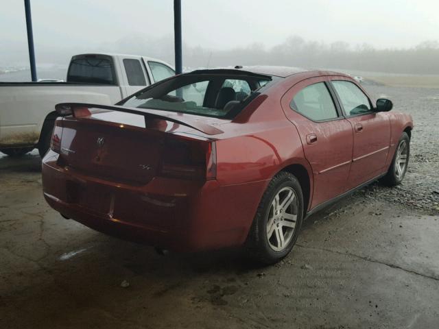 2B3KA53H57H794781 - 2007 DODGE CHARGER R/ RED photo 4