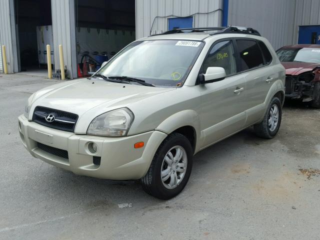 KM8JN12DX7U477514 - 2007 HYUNDAI TUCSON SE GREEN photo 2