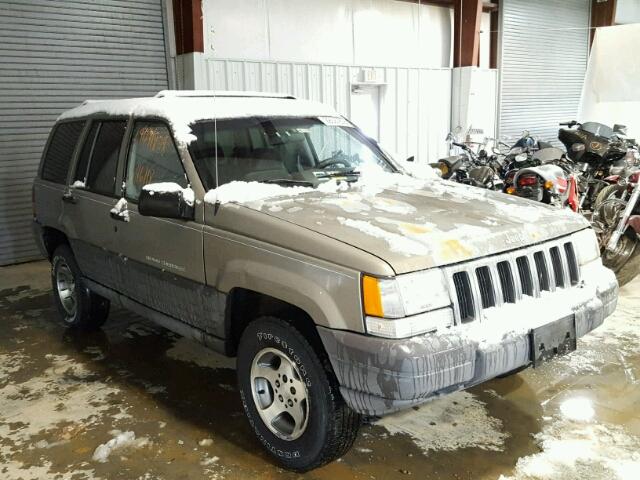 1J4GZ58S1TC293640 - 1996 JEEP GRAND CHER GRAY photo 1