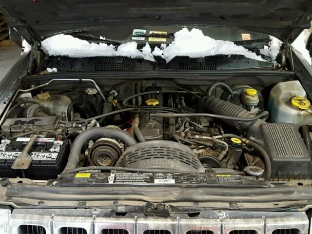 1J4GZ58S1TC293640 - 1996 JEEP GRAND CHER GRAY photo 7