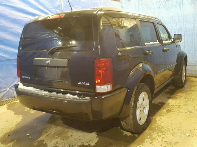 1D8GU28K88W271869 - 2008 DODGE NITRO SXT BLACK photo 4