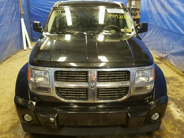 1D8GU28K88W271869 - 2008 DODGE NITRO SXT BLACK photo 9