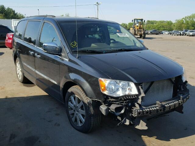 2C4RC1CG8CR119485 - 2012 CHRYSLER TOWN & COU BLACK photo 1