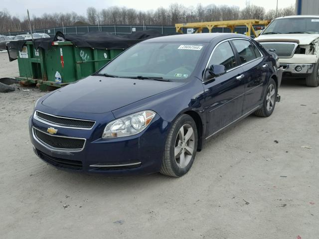 1G1ZC5E09CF318424 - 2012 CHEVROLET MALIBU 1LT 蓝色 照片 2