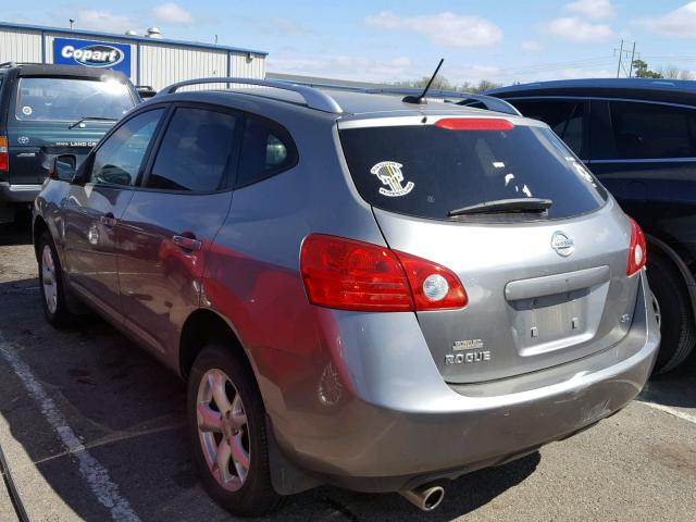 JN8AS58T19W326995 - 2009 NISSAN ROGUE S SILVER photo 3