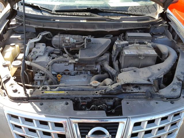 JN8AS58T19W326995 - 2009 NISSAN ROGUE S SILVER photo 7