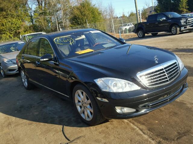 WDDNG71X18A218644 - 2008 MERCEDES-BENZ S 550 BLACK photo 1