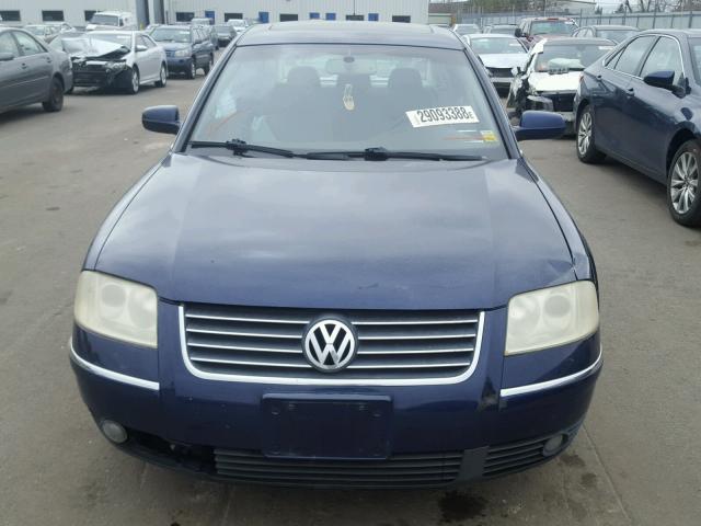 WVWTH63B93P043088 - 2003 VOLKSWAGEN PASSAT GLX BLUE photo 7