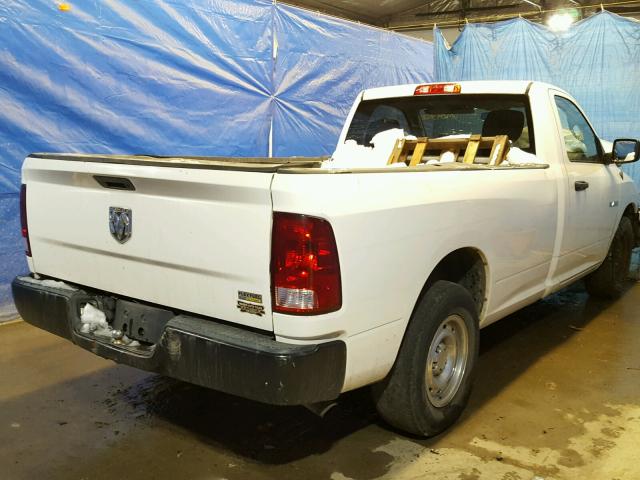 1D3HB16P99J509249 - 2009 DODGE RAM 1500 WHITE photo 4