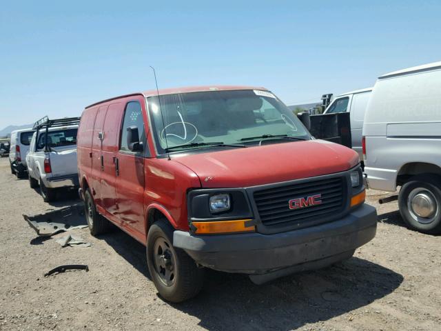 1GTFG15X961216756 - 2006 GMC SAVANA G15 RED photo 1