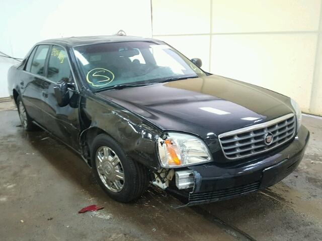 1G6KD54Y54U139116 - 2004 CADILLAC DEVILLE BLACK photo 1