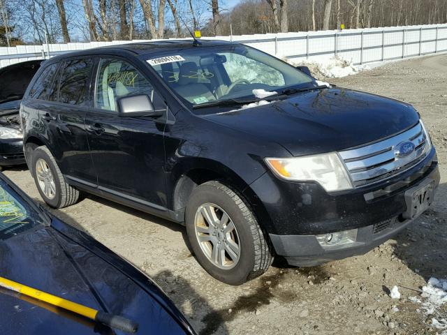 2FMDK48C18BA50610 - 2008 FORD EDGE SEL BLACK photo 1