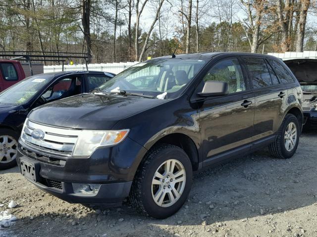 2FMDK48C18BA50610 - 2008 FORD EDGE SEL BLACK photo 2