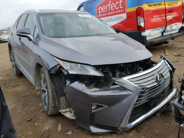 2T2BZMCA0HC110411 - 2017 LEXUS RX 350 GRAY photo 1