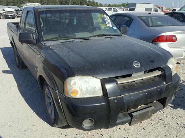 1N6DD26T04C471618 - 2004 NISSAN FRONTIER K BLACK photo 1