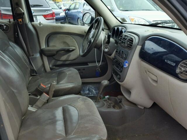 3C8FY68B72T292536 - 2002 CHRYSLER PT CRUISER BLUE photo 5