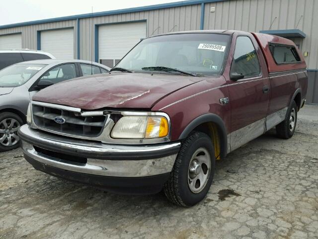 1FTZF1723WNB92867 - 1998 FORD F150 RED photo 2