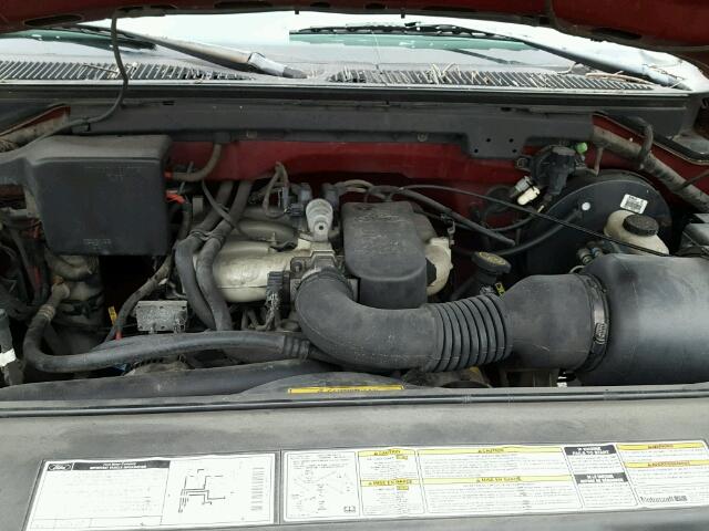 1FTZF1723WNB92867 - 1998 FORD F150 RED photo 7