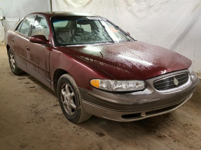 2G4WB55K821179662 - 2002 BUICK REGAL LS MAROON photo 1