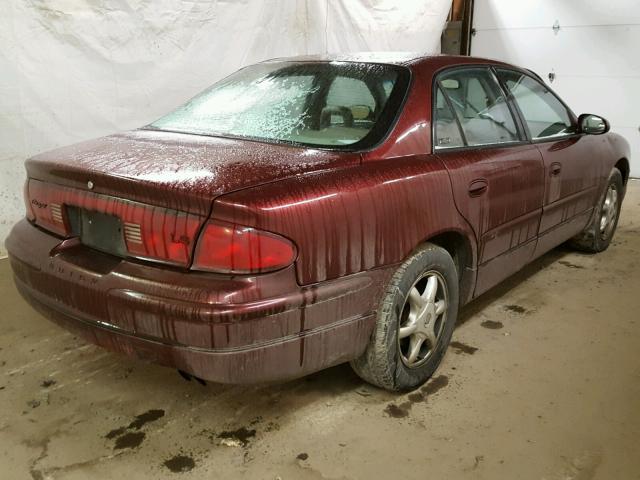 2G4WB55K821179662 - 2002 BUICK REGAL LS 栗色 照片 4
