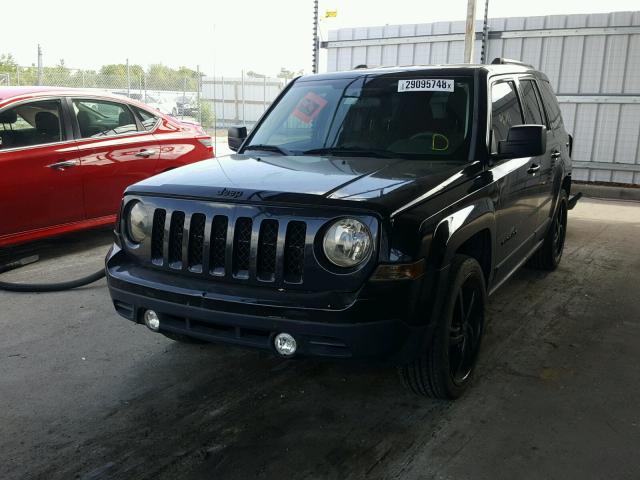 1C4NJPBA0ED719198 - 2014 JEEP PATRIOT SP BLACK photo 2