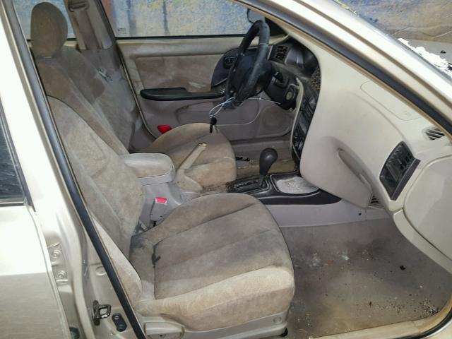 KMHDN45D62U332165 - 2002 HYUNDAI ELANTRA GL GOLD photo 5